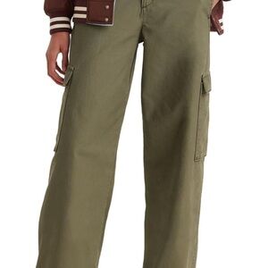 Levi’s Baggy Olive Green Cargo Pants